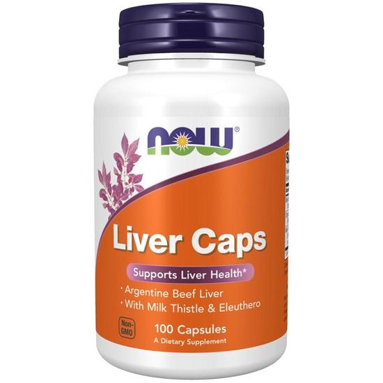 NOW Foods Liver Capsules 100 Capsules