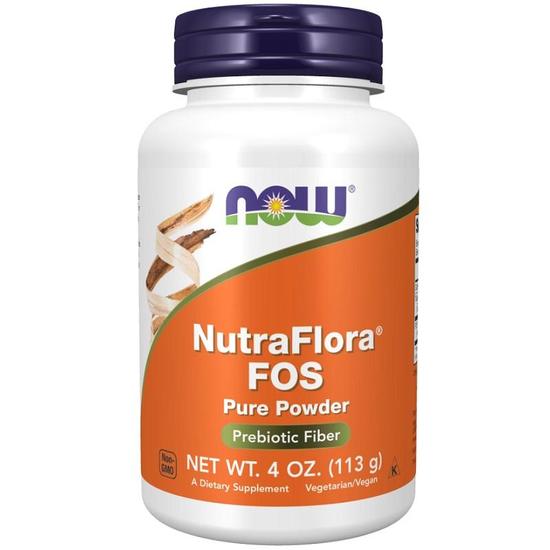 NOW Foods NutraFlora FOS Pure Powder 113g