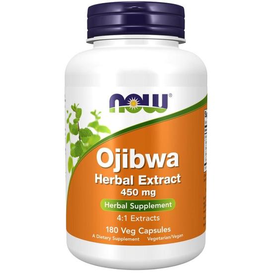 NOW Foods Ojibwa Herbal Extract 450mg Capsules 180 Capsules