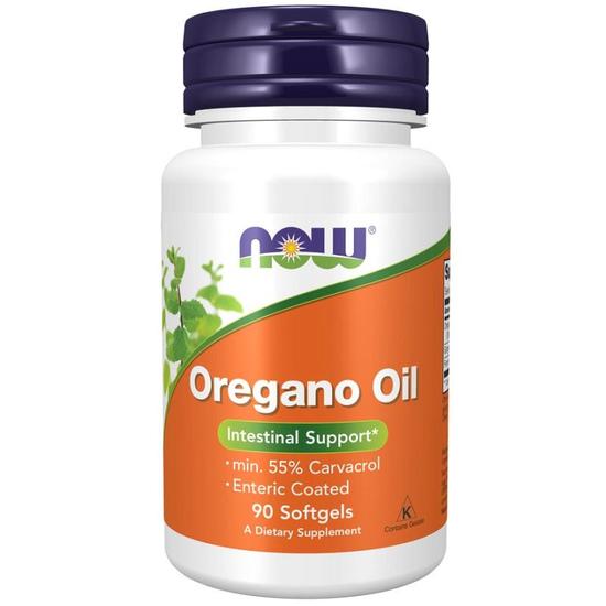 NOW Foods Oregano Oil Enteric Softgels 90 Softgels