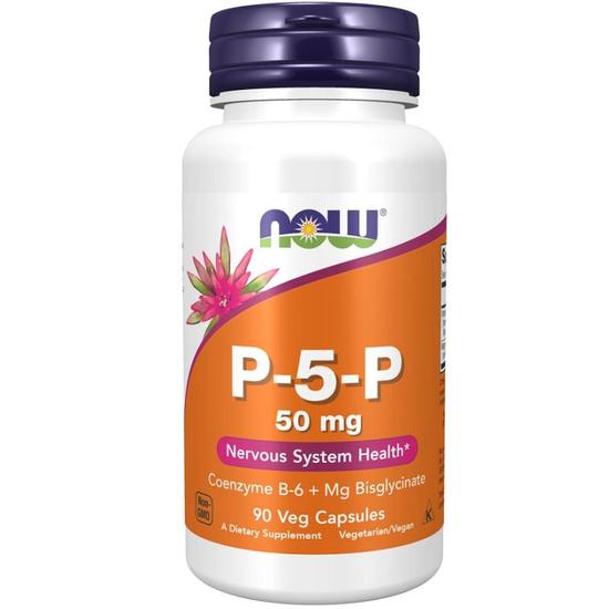 NOW Foods P-5-P 50mg Capsules 90 Capsules