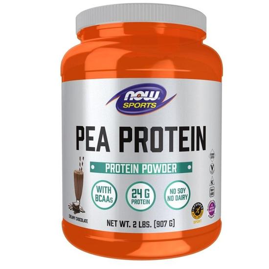 NOW Foods Pea Protein Dutch Chocolate 907g