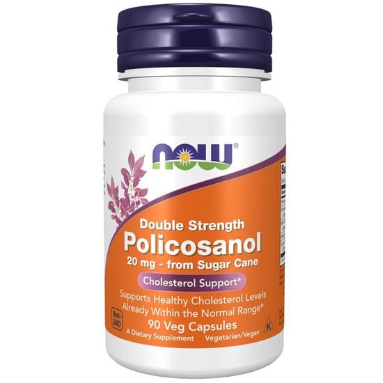 NOW Foods Policosanol 20mg Capsules 90 Capsules