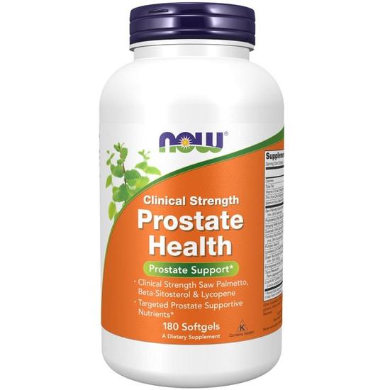 NOW Foods Prostate Health Clinical Strength Softgels 180 Softgels