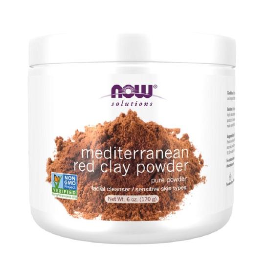 NOW Foods Red Clay Powder Moroccan