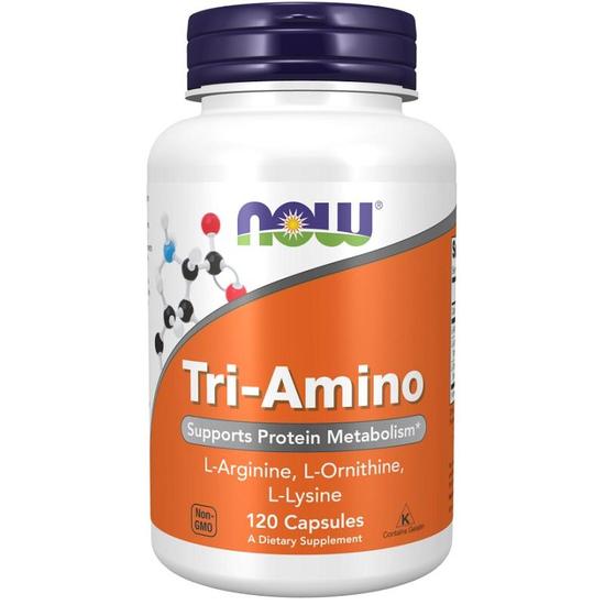 NOW Foods Tri-Amino Capsules 120 Capsules