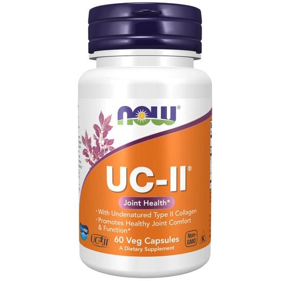 NOW Foods UC-II Undenatured Type II Collagen Capsules 60 Capsules