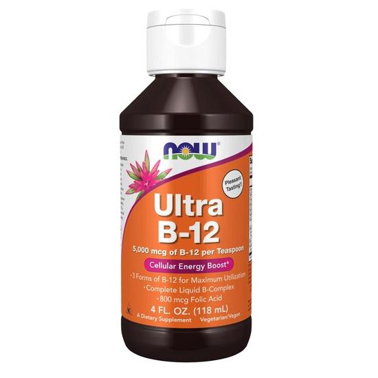 NOW Foods Vitamin B-12 Ultra Liquid 118ml