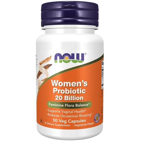 NOW Foods Women's Probiotic 20 Billion Capsules 50 Capsules