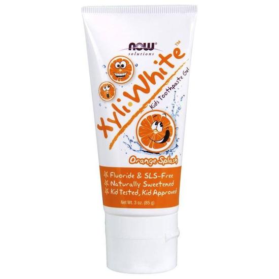 NOW Foods XyliWhite Kids Toothpaste Orange Splash 85g