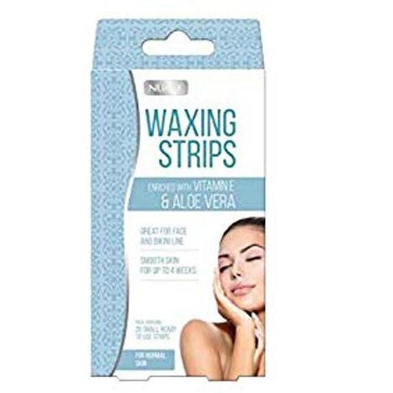 Nuage Waxing Strips For Face & Bikini 20 Small Strips / For Normal Skin