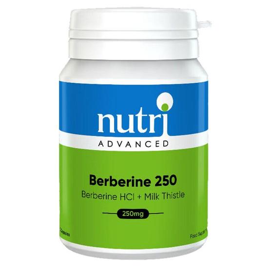 Nutri Advanced Berberine 250 Capsules 60 Capsules