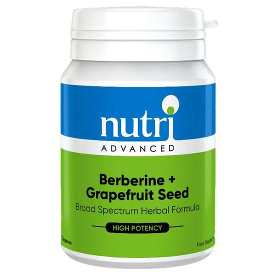 Nutri Advanced Berberine + Grapefruit Seed Capsules 60 Capsules