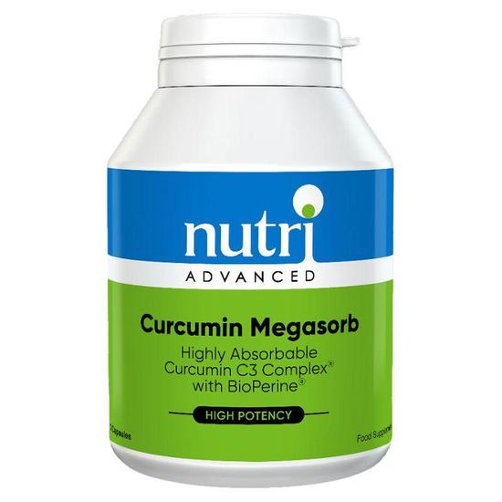 Nutri Advanced Curcumin Megasorb Capsules 120 Capsules