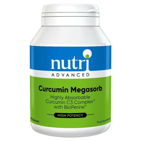 Nutri Advanced Curcumin Megasorb Capsules 60 Capsules