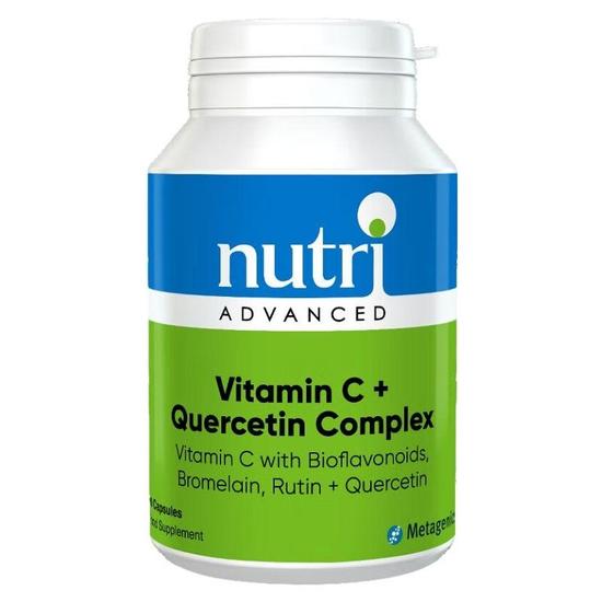 Nutri Advanced Vitamin C + Quercetin Complex Capsules 90 Capsules