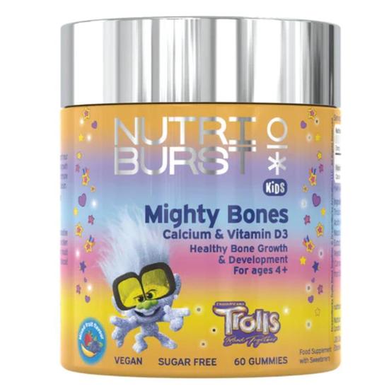 Nutriburst Kids Mighty Bones Calcium & Vitamin D3 Gummies 60 Gummies