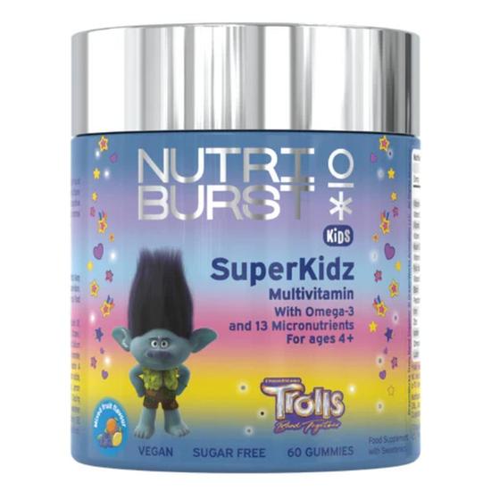 Nutriburst Superkidz Multivitamin With Omega-3 Gummies 60 Gummies