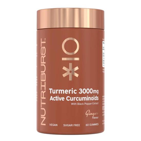 Nutriburst Turmeric Curcumin 3000mg Gummies 60 Gummies