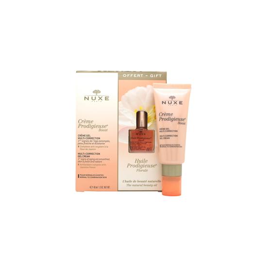 Nuxe Creme Prodigieuse Gift Set 40ml Multi Correction Gel-Cream + 50ml Micellar Water