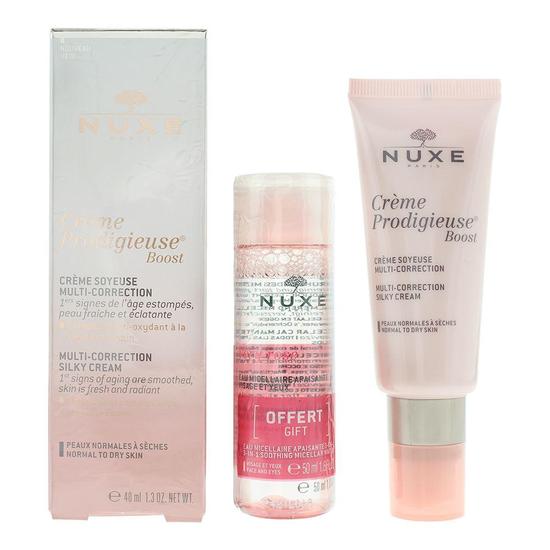 Nuxe Creme Prodigieuse Silky Cream 40ml + Micellar Water 40ml Gift Set 40ml