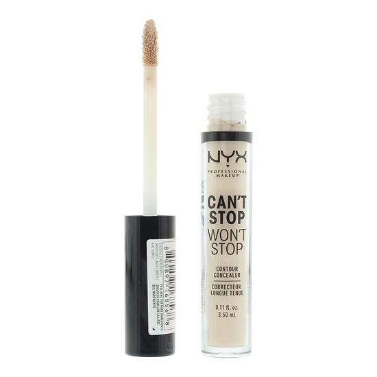 NYX Professional Makeup Can't Stop Won't Stop 24h Alabaster Concealer 3.5ml