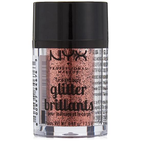 NYX Professional Makeup Face & Body Glitter Brilliants 04 Copper