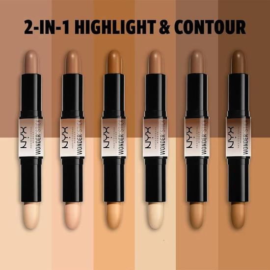 NYX Professional Makeup Wonder Stick Highlight & Contour Light / Medium