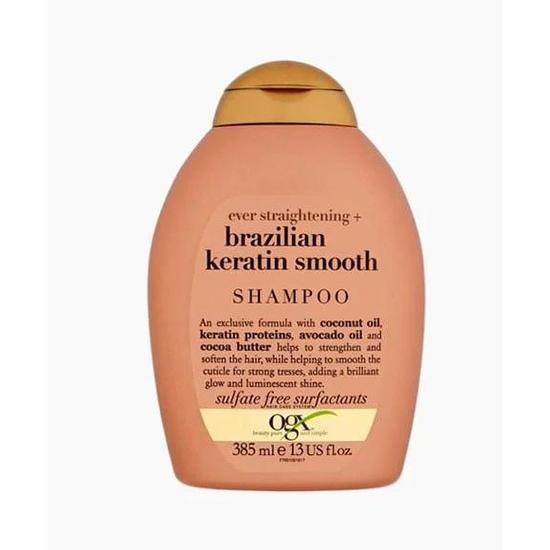 OGX® Brazilian Keratin Smooth Shampoo 385ml