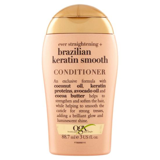 ever straightening brazilian keratin smooth conditioner