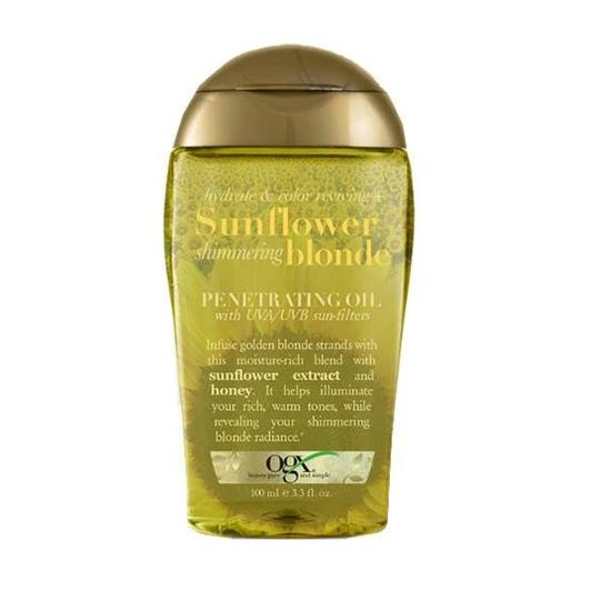 OGX® Sunflower Shimmering Blonde Penetrating Oil 100ml