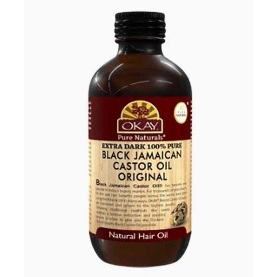 Okay Extra Dark Black Jamaican Castor Oil Original 118ml