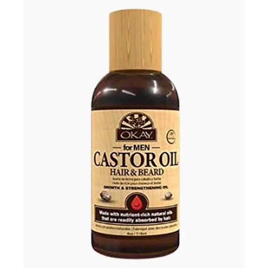 Okay For Men Hair & Beard Castor Oil 118ml