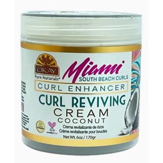 Okay Miami Curl Enhancer Coconut Curl Reviving Cream 170 g