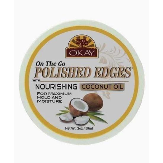 Okay On The Go Polished Edges Coconut Oil 59ml