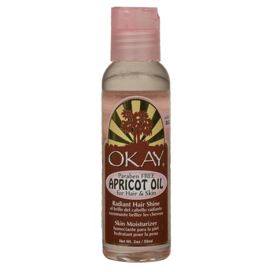 Okay Paraben Free Apricot Oil For Hair & Skin 59ml