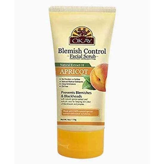 Okay Pure Naturals Blemish Control Apricot Facial Scrub 170 g