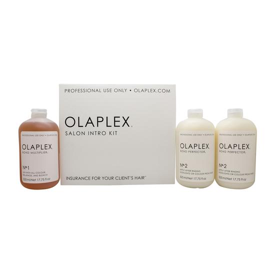 Olaplex Gift Set 525ml Bond Multiplier No.1 + Bond Perfector No.2 + Applicator 2 x 525ml