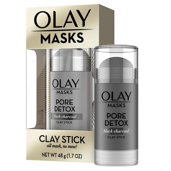 Download Olay Masks Clay Stick Mask Cosmetify PSD Mockup Templates