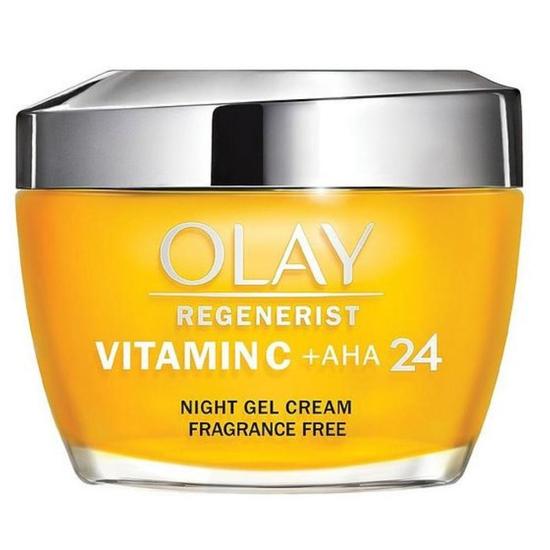Olay Regenerist Vitamin C+ AHA 24 Anti Dark Spot Night Gel Cream 50ml