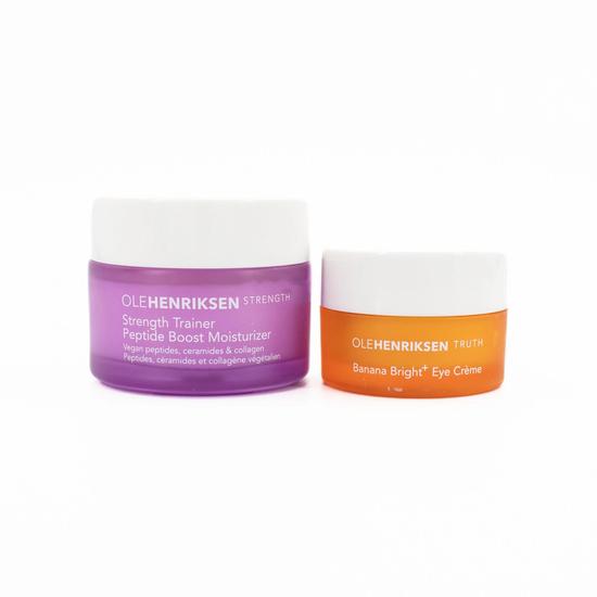 Ole Henriksen Glow Strong Moisturiser 14ml & Eye Cream 7ml Set Imperfect Box