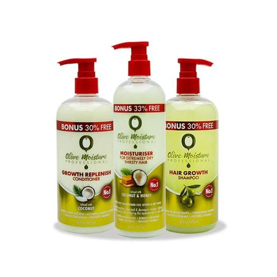 Olive Moisture Daily Hair Care Bundle