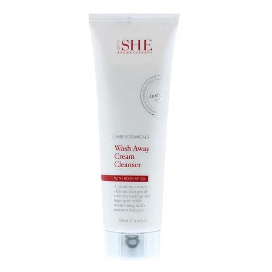 Om SHE Pure Botanicals Wash Away Cleansing Cream 125ml