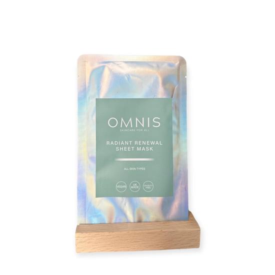 Omnis Skincare Radiant Renewal Sheet Mask