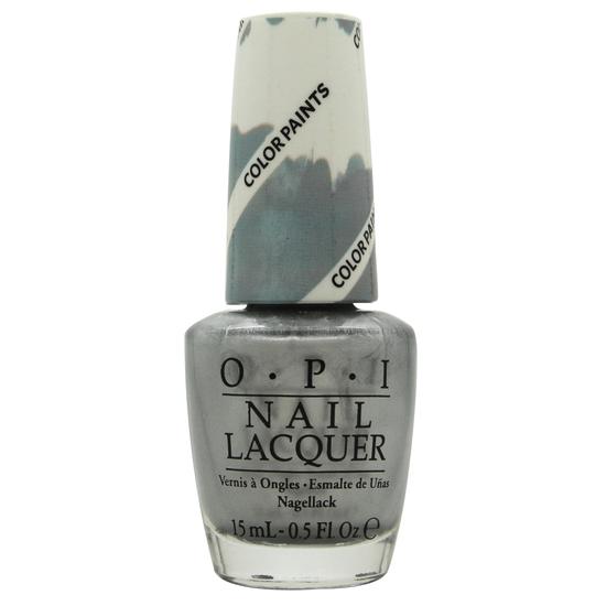 OPI Colour Paints Collection Nail Polish Silver Canvas Undercoat