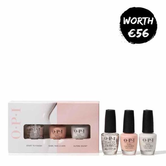 OPI Nail Lacquer French Mani Trio Gift Set