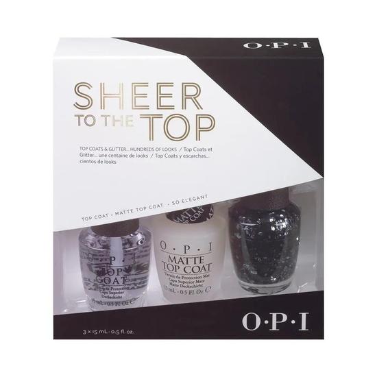 OPI Sheer To The Top Nail Polish Set