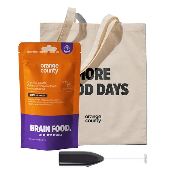 Orange County Wellbeing Brain Food. Calm & Unwind Starter Kit 240g