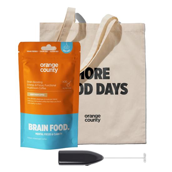 Orange County Wellbeing Brain Food Focus Coffee Starter Kit 200g