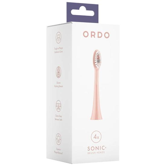 Ordo Brush Heads Rose Gold 4 Pack